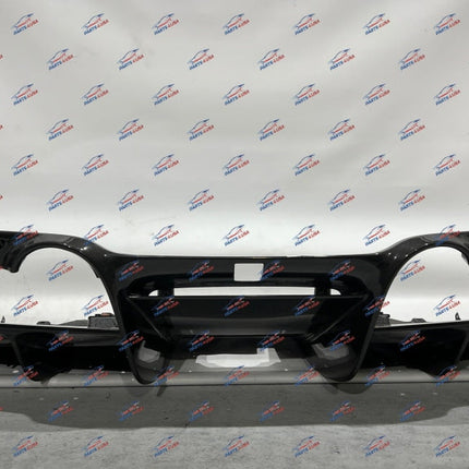 Ferrari F8 Tributo Rear Bumper with Carbon Rear Diffuser, OEM, Part Number: 985984431