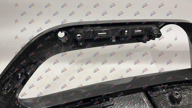 Ferrari F8 Tributo Rear Bumper with Carbon Rear Diffuser, OEM, Part Number: 985984431
