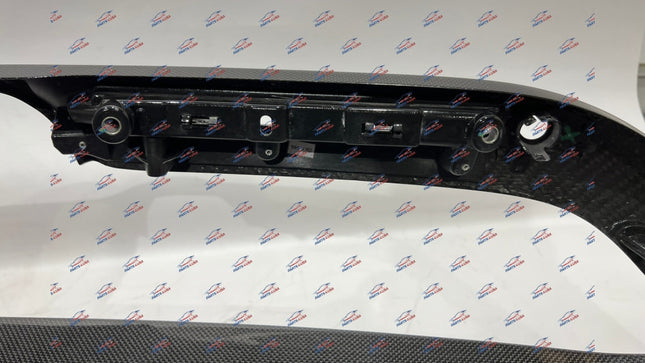 Ferrari F8 Tributo Rear Bumper with Carbon Rear Diffuser, OEM, Part Number: 985984431