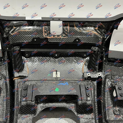 Ferrari F8 Tributo Rear Bumper with Carbon Rear Diffuser, OEM, Part Number: 985984431
