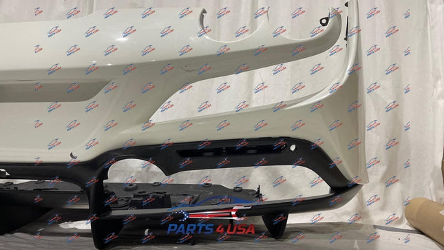 Ferrari F8 Tributo Rear Bumper with Rear Diffuser, OEM, Part Number: 985984431
