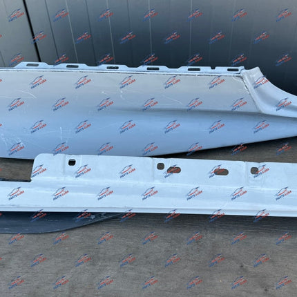 Ferrari F8 Tributo Side Skirt, Carbon Fiber, Left + Right, Primed, OEM, Part Numbers: 985881796/985881797