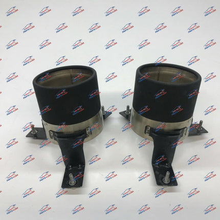 Ferrari F8 Tributo / Spider Sport Exhaust Tips Set, OEM, Part Number: 899335, 899339