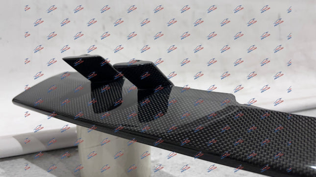 Ferrari F8 Tributo Spider Front Lip Carbon Fiber, Left + Right, OEM, Part Numbers: 985890504/985890503