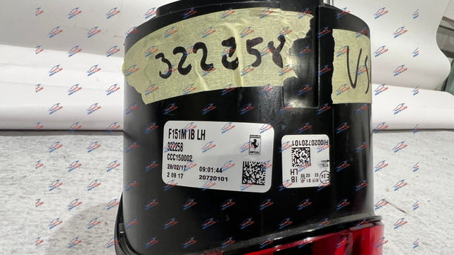 Ferrari F8 Tributo & Spider Inner Tail Light, Left Side, USA Version, OEM, Part Number: 322258