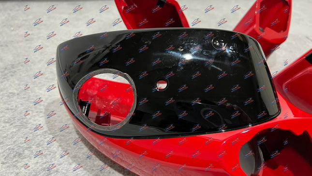 Ferrari F8 Tributo/Spider Mirror Cover, Camera Version, OEM, Part Number 985873186 985873188