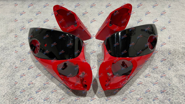 Ferrari F8 Tributo/Spider Mirror Cover, Camera Version, OEM, Part Number 985873186 985873188