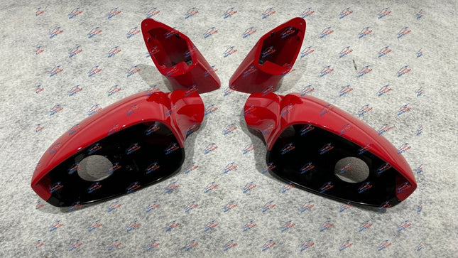 Ferrari F8 Tributo/Spider Mirror Cover, Camera Version, OEM, Part Number 985873186 985873188