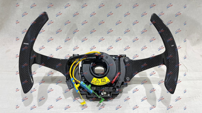 Ferrari 488 Pista/GTB/Spider F1 Gearbox Control Set, Carbon Fiber, OEM, Part Number 821157