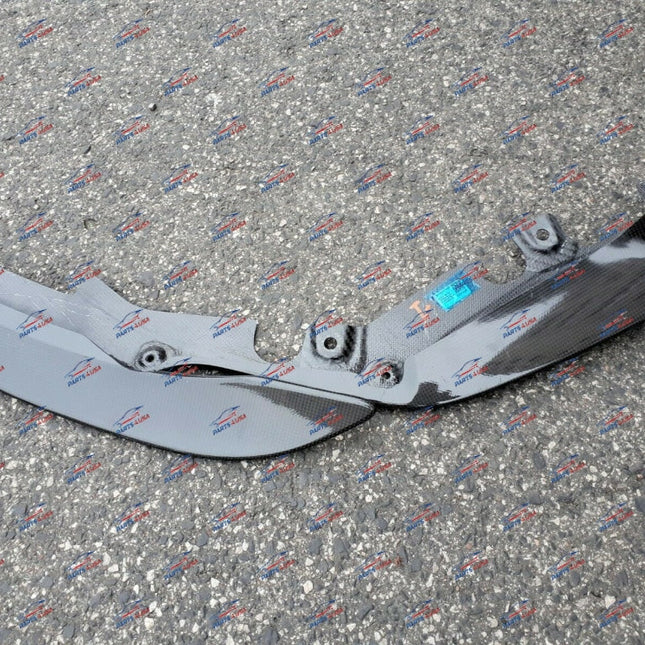 Ferrari 488 Pista Left Lateral Spoiler, Carbon Fiber, OEM, Part Number 824301, view 3