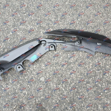 Ferrari 488 Pista Left Lateral Spoiler, Carbon Fiber, OEM, Part Number 824301