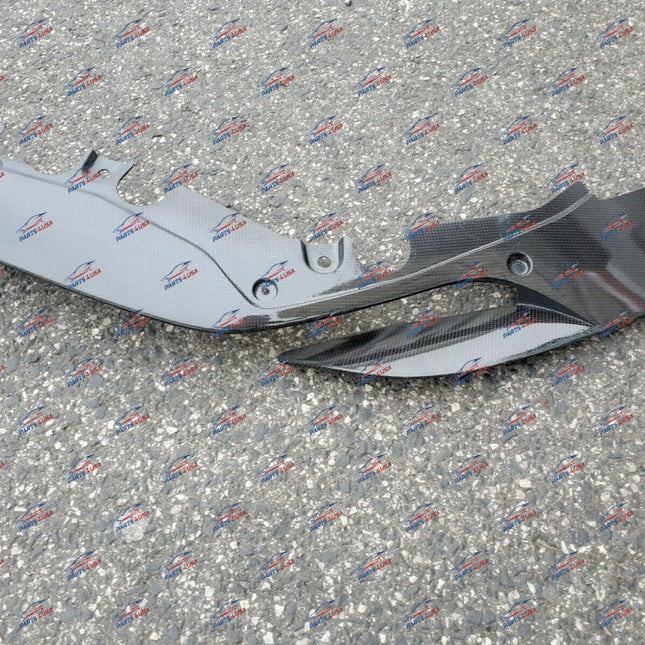 Ferrari 488 Pista Left Lateral Spoiler, Carbon Fiber, OEM, Part Number 824301, view 4