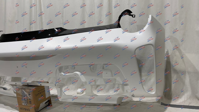 Ferrari 488 Pista Rear Bumper Cover, Carbon Fiber, OEM, Part Number 985829588, view 2