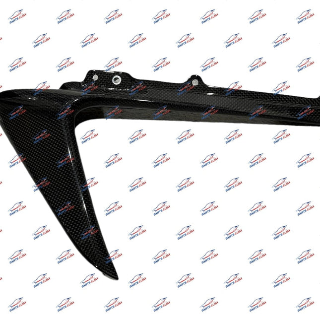 Ferrari 488 Pista Right Lateral Under-Chin Element, Carbon Fiber, OEM, Part Number: 807968