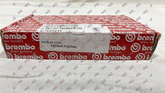 Ferrari Portofino Rear Pad Set with Springs, OEM, Part Number 70004286