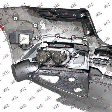 Ferrari Roma Rear Bumper Complete with Gold Tips, USA Version, OEM, Part Number 985832325