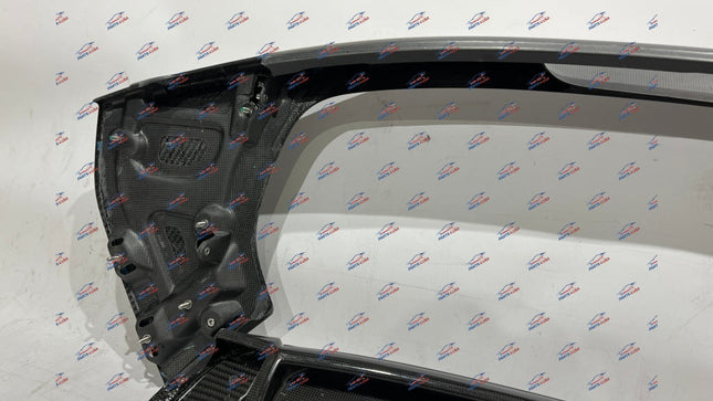 Ferrari SF90 Fiorano Package Rear Spoiler, Carbon Fiber, Glossy, OEM, Part Number: 898531
