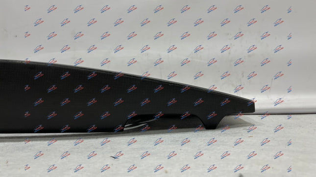 Ferrari SF90 Fiorano Package Rear Spoiler, Carbon Fiber, Glossy, OEM, Part Number: 898531