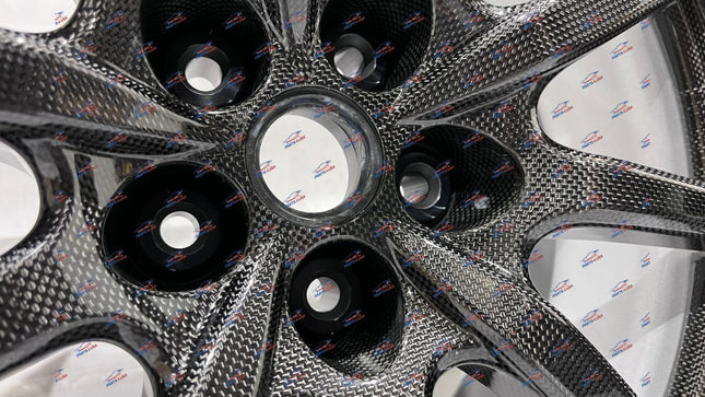 Ferrari SF90 Stradale Carbon Fiber Wheels Set, OEM, Part Number 764246 764245