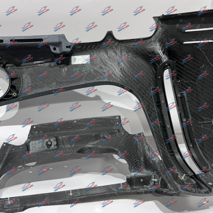 Ferrari SF90 Stradale Rear Bumper, Camera Version, US Spec, Primed, OEM, Part Number: 985883510