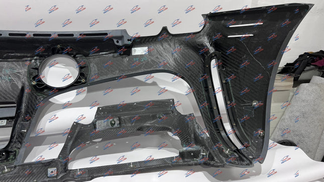 Ferrari SF90 Stradale Rear Bumper, Camera Version, US Spec, Primed, OEM, Part Number: 985883510