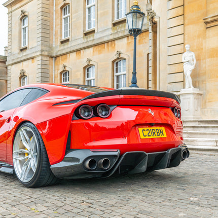Ferrari 812 Superfast carbon fibre middle diffuser