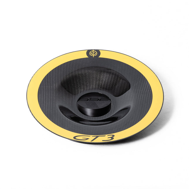 Gold Leaf aero discs 911 GT3 992.1 angle