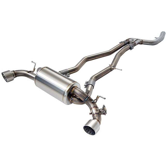 HKS 31029-AT011 Super Turbo Muffler Cat-Back Exhaust for Toyota GR Supra RZ (B58, 8AT)