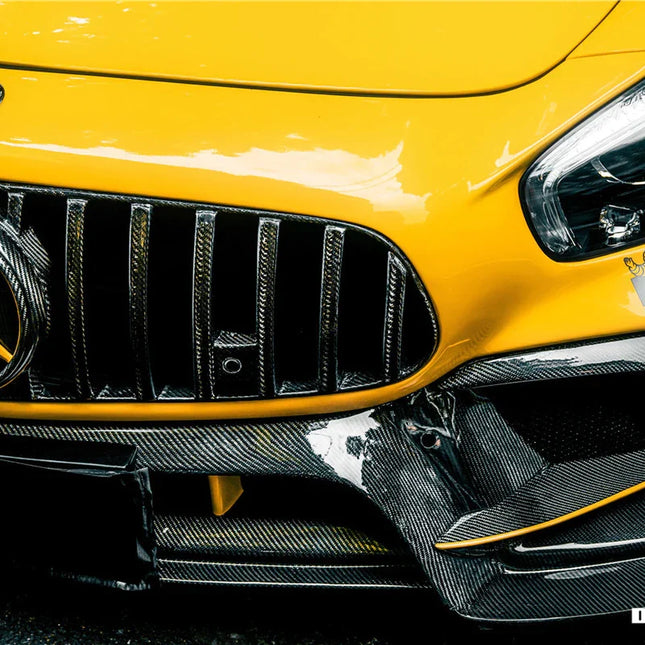 DarwinPro IMP Style Carbon Fiber Grille for Mercedes-AMG GT / GT S / GT C 2017-2020 (Without ACC), image 3