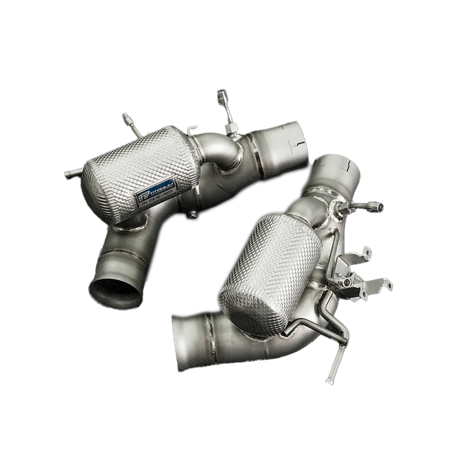 iPE Valvetronic Cat-Back Exhaust System for Ferrari 296 (0F2960-NVN00-4), view 2