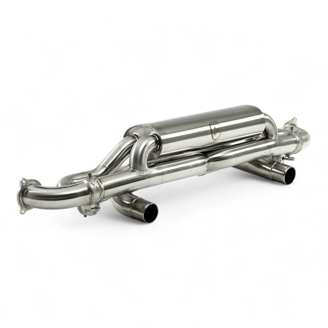 Kline Innovation Valvetronic Rear Muffler Inconel 625 for Porsche 718 GT4 RS 982 (KL-POR-718GT4RS-VALVE-RS-INC)