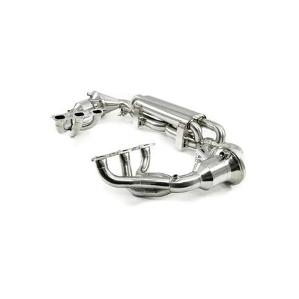 Kline 992 GT3 SS decat manifolds view