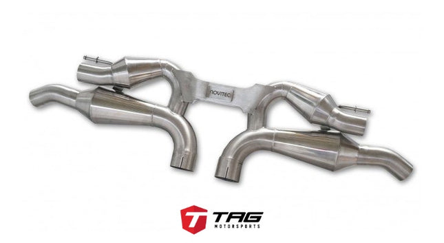 Novitec Urus exhaust system without valve regulation