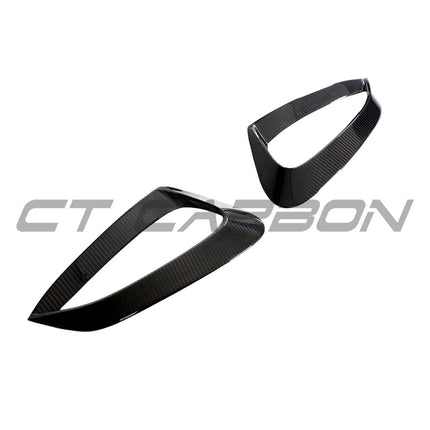 CT Carbon Porsche 992 Turbo S Side Fender Vents fitted