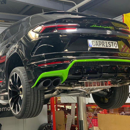Capristo Lamborghini Urus / Urus S Valved Exhaust System Special Edition with Capristo Tip Options [02LA11203023], view 2