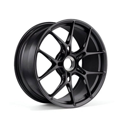 MANTHEY RACING 992044685 Wheel Set OM-1 20x9.5 / 21x12, Black Satin for PORSCHE 911 GT3 / GT3 Touring (992.1)
