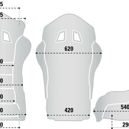 Sparco ADV XT GF Racing Seat 000002010, view 2
