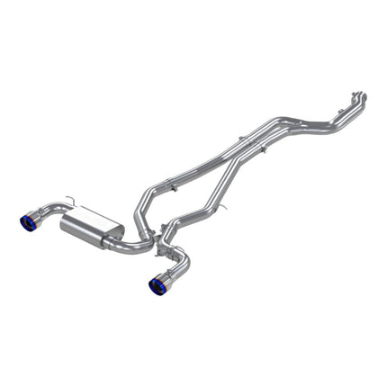 MBRP S43003BE Armor Pro Cat-Back Exhaust with Burnt End Tips for Toyota GR Supra 3.0L (2020+)