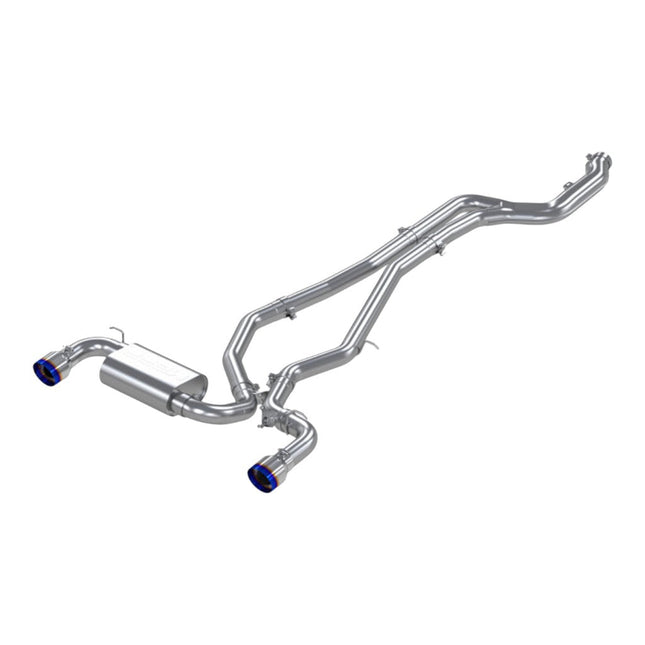 MBRP S43003BE Armor Pro Cat-Back Exhaust with Burnt End Tips for Toyota GR Supra 3.0L (2020+)