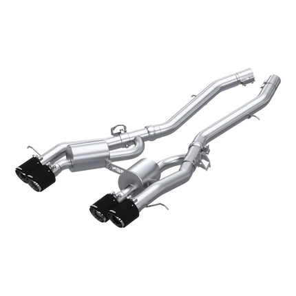 MBRP S45033CF Armor Pro Axle-Back Exhaust with Carbon Tips for BMW M3 G80 / M4 G82 (2021+)