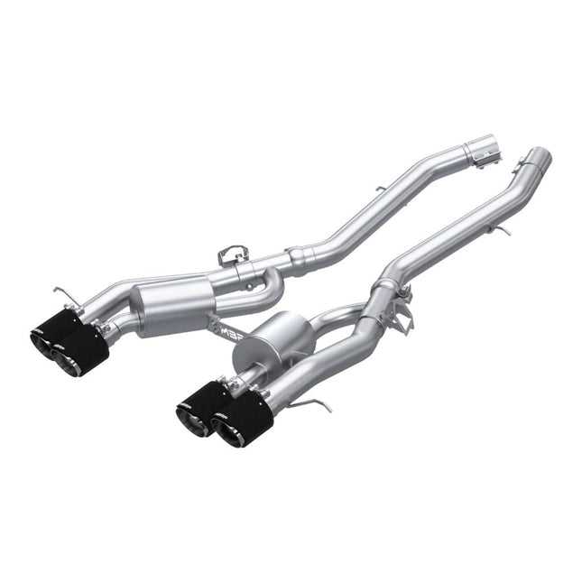MBRP S45033CF Armor Pro Axle-Back Exhaust with Carbon Tips for BMW M3 G80 / M4 G82 (2021+)