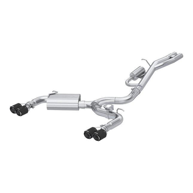 MBRP S46103CF Armor Pro Cat-Back Exhaust for Audi RS3 8V 2.5T (2017-2020)