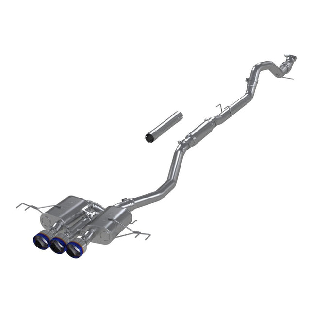 MBRP S49023BE Armor Pro Triple Cat-Back Exhaust with Burnt End Tips for Honda Civic Type R FL5 (2023+)