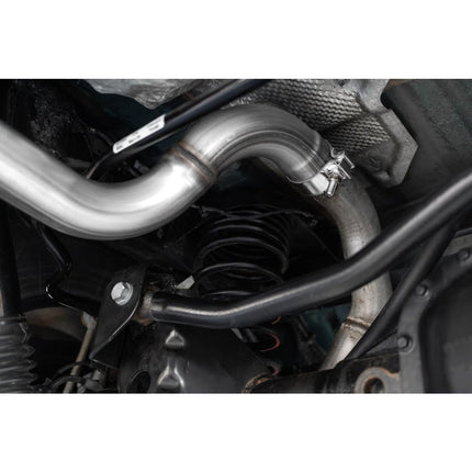 MBRP Armor Plus Axle-Back Exhaust (T409 Stainless) for Jeep Wrangler JL 2.0L/3.6L - S5527409