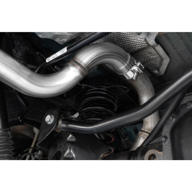 MBRP Armor Plus Axle-Back Exhaust (T409 Stainless) for Jeep Wrangler JL 2.0L/3.6L - S5527409