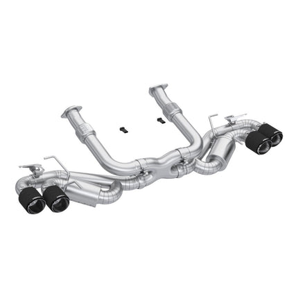 MBRP S70413CF Armor Pro Quad Cat-Back Exhaust for Chevrolet Corvette C8 6.2L