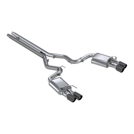 MBRP S72093CF Armor Pro Cat-Back Exhaust with Carbon Tips for Ford Mustang GT 5.0L (2018-2023)