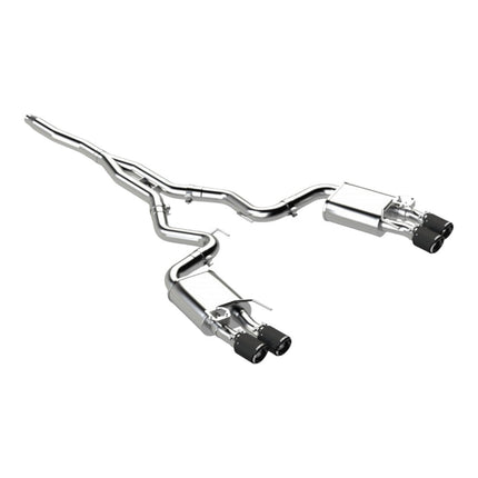 MBRP S72233CF Armor Pro Cat-Back Exhaust with Carbon Tips for Ford Mustang 2.3 EcoBoost (2019-2023)