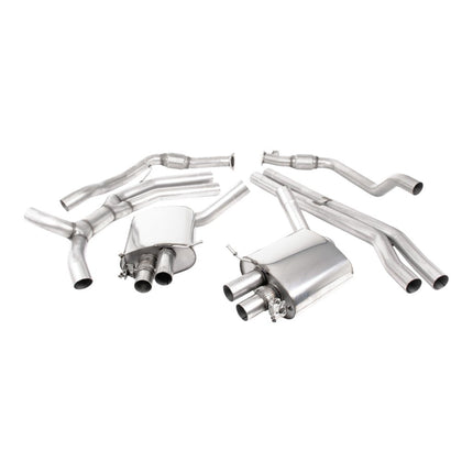Milltek SSXAU1008 Cat-Back Exhaust for Audi RS5 Sportback B9.5 (Cerakote Black, Non-OPF)