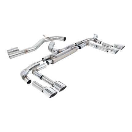 Milltek SSXAU1017 Cat-Back Exhaust for Audi S3 2.0 TFSI 8Y Polished (Race)
